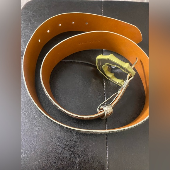 Ralph Lauren made in Italy lizard belt size small - Picture 1 of 6